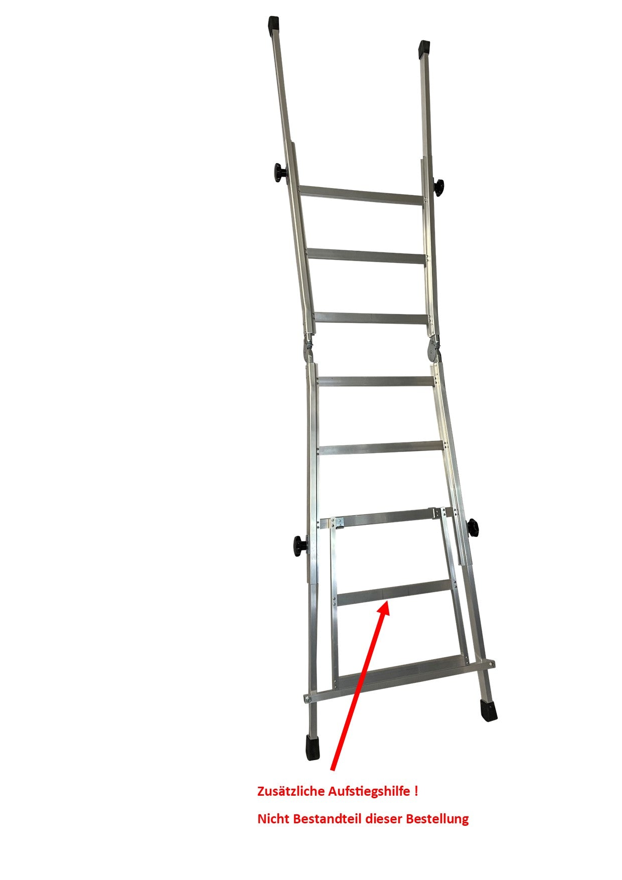 Arbeitsbock Alu mit verstellbaren Beinen